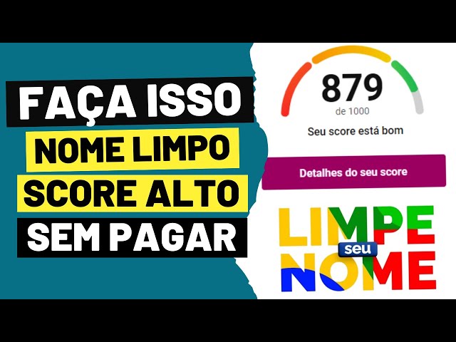limpar o nome sem pagar a dívida